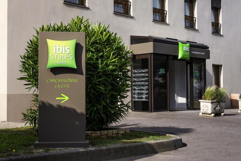 Hotel Ibis Styles Carcassonne La Cite Exterior foto